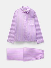 Hush Purple Luella Brushed Twill Pyjamas - Image 5 of 5