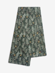 Green Christmas Mistletoe Wipe Clean Tablecloth - Image 3 of 3