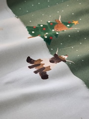 Green Christmas Hamish Table Runner - Image 4 of 4