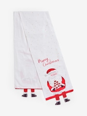 Red Christmas Santa Light Up and Musical Table Runner - Image 4 of 4