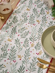 Natural Christmas Mistletoe Table Runner - Image 3 of 4