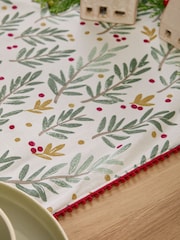Natural Christmas Mistletoe Table Runner - Image 4 of 4
