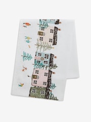 Multi Mini Christmas Scene Border Table Cloth - Image 2 of 4