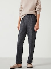 Hush Grey Eliz Slim Wool Blend Check Trousers - Image 3 of 5