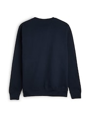 Personalised Womens Embroidered Christmas Wreath Sweat Top by Stitch Style - Image 2 of 4