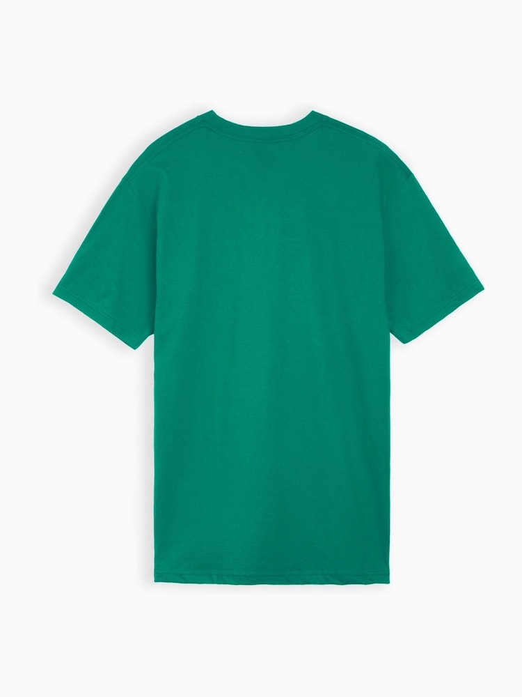 Personalised Mens Santa Christmas 100% Cotton T-Shirt by Stitch Style - Image 2 of 4