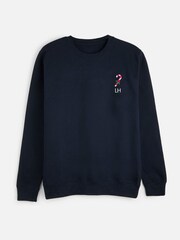 Personalised Embroidered Candy Cane Christmas Jumper by Stitch Style - Image 1 of 4