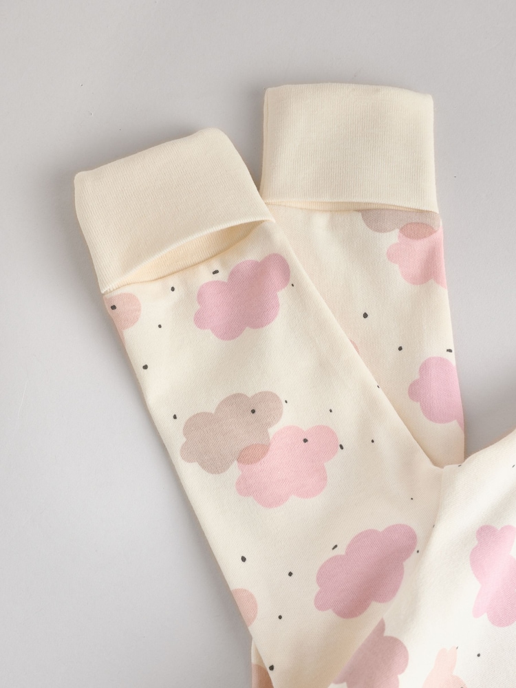 Pink Baby Two Way Zip Footless Sleepsuits 4 Pack (0mths-3yrs) - Image 13 of 13 Pink Baby Two Way Zip Footless Sleepsuits 4 Pack (0mths-3yrs) - Image 13 of 13