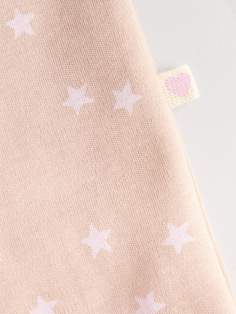 NEXT Confezione Da 3 Tutine Per Neonati In Puro Cotone, Colletto Rosa, Taglia 1 Mese, Body Manica Corta, Capo Must-Have Per Il Corredo