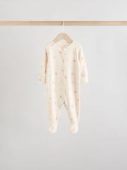 Pink Baby Popper Sleepsuits 7 Pack (0mths-3yrs) - Image 8 of 17
