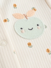 Cream Baby Popper Footless Sleepsuits 3 Pack (0mths-3yrs) - Image 8 of 13