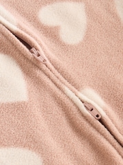 Neutral 3 Pack Baby Micro Fleece Two Way Zip Sleepsuits 2 Pack - Image 9 of 10