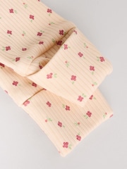 Pink Baby Two Way Zip Floral Print Sleepsuits 3 Pack (0mths-3yrs) - Image 12 of 14