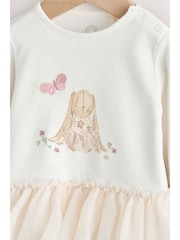 Ecru Bunny Tutu Baby Sleepsuit (0mths-2yrs) - Image 10 of 20