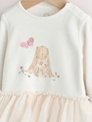 Ecru Bunny Tutu Baby Sleepsuit (0mths-2yrs) - Image 13 of 20