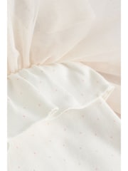 Ecru Bunny Tutu Baby Sleepsuit (0mths-2yrs) - Image 5 of 20