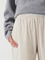 Hush Natural Lisa Corduroy 100% Cotton Joggers - Image 3 of 5