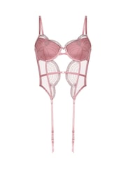 Hunkemoller Pink Ruby Bustier - Image 4 of 5