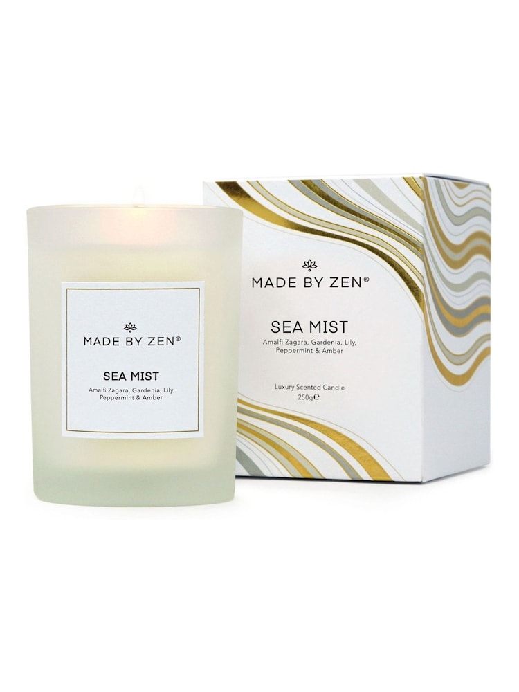 Made by Zen Signature Scented Candle Sea Mist - Image 2 of 2
