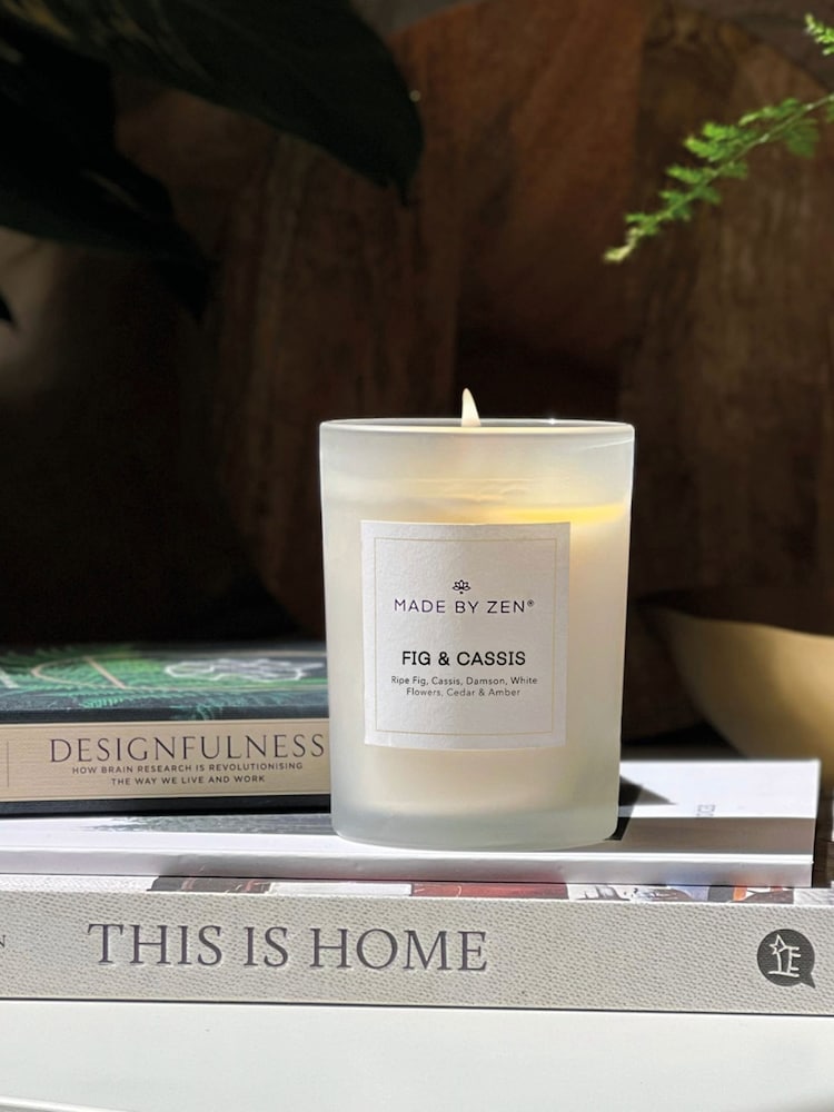 Made by Zen Signature Fig and Cassis Scented Candle - Image 1 of 3