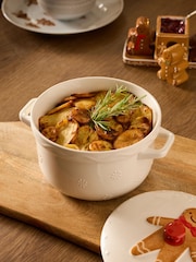 Cream Gingerbread Cassorole Dish - Image 3 of 5