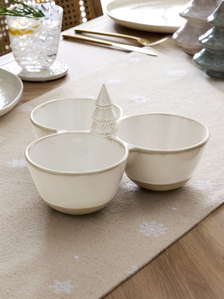 Natural Cosy Christmas Tree Dip Set - Image 2 of 5 Natural Cosy Christmas Tree Dip Set - Image 2 of 5