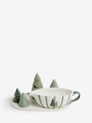 Green Christmas Tree Centrepiece - Image 4 of 7