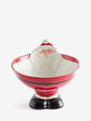 Red Santa Serving Bowl - Image 5 of 7