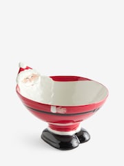 Red Santa Serving Bowl - Image 6 of 7