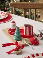 Red Santa Centrepiece with Salt and Pepper Shakers and Condiment Pot - Image 2 of 6