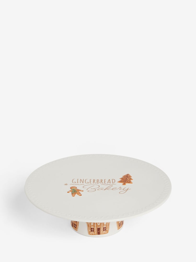 Natural Gingerbread Cake Stand - Image 4 of 4 Natural Gingerbread Cake Stand - Image 4 of 4