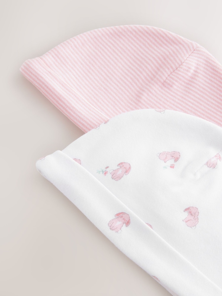 Pink Baby Premature Sleepsuit Set 6 Piece (0-0mths) - Image 4 of 4
