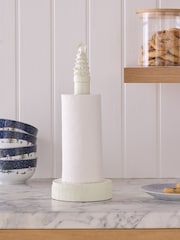 White Light Up Tree Kitchen Roll Holder - Image 1 of 4