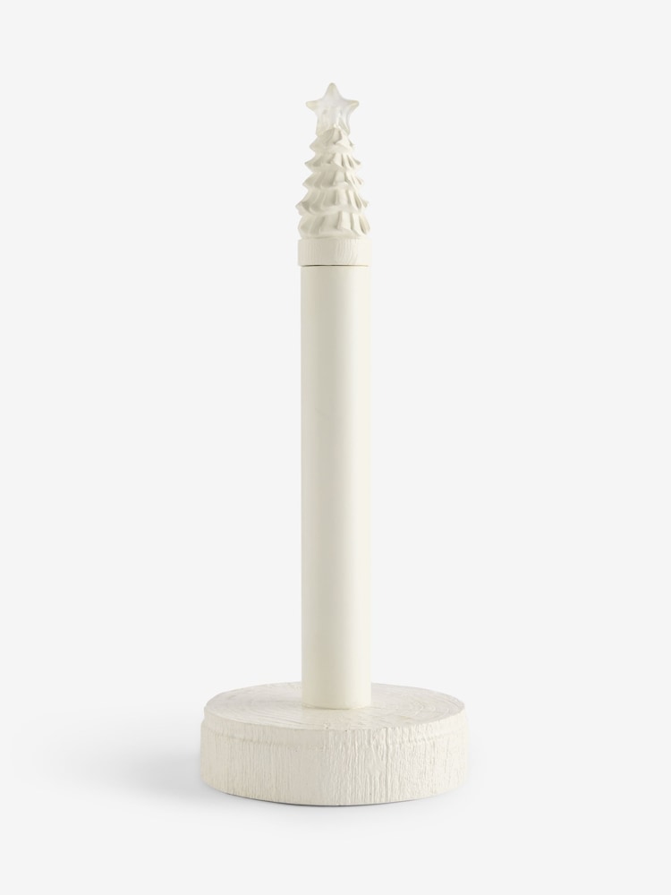 White Light Up Tree Kitchen Roll Holder - Image 4 of 4