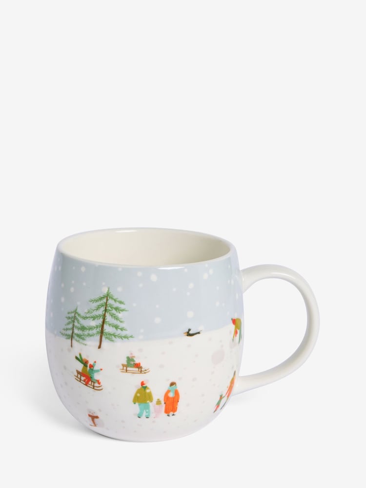 Blue Winter Scene Mug - Image 1 of 1