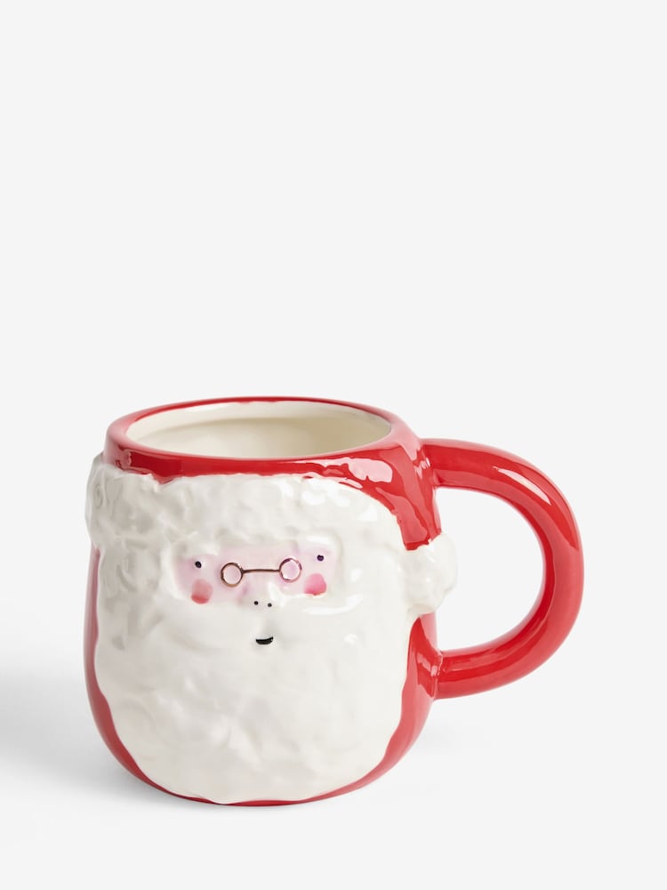 Red Christmas Santa Mug - Image 4 of 4