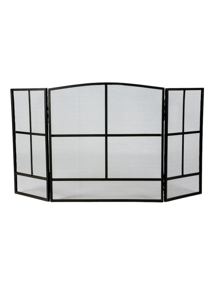 Dibor Black Window Pane Fire Guard - Image 2 of 5