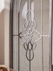 Dibor Silver Antique Pewter Three Fold Firescreen - Image 3 of 4