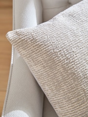 Sosandar Natural Isadora Textured Cushion - Image 2 of 6