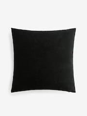 Sosandar Black Novara Woven Geo Cushion - Image 5 of 6