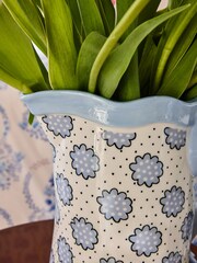 Cath Kidston Blue Bow Jug Vase - Image 5 of 11