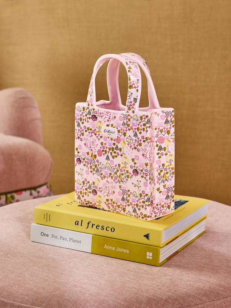 Cath Kidston Tiny Town Hand Bag Vase - Image 2 of 6