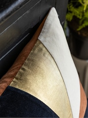 Rockett St George Multi Starburst Velvet Cushion - Image 3 of 4