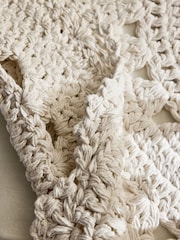 Shabby Chic by Rachel Ashwell® Natural Round Crochet Rug - Image 4 of 5