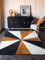 Rockett St George Multi Starburst Wool Tufted Rug - Image 1 of 3