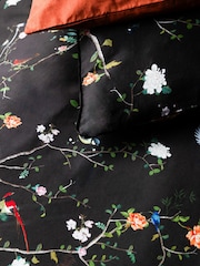 Rockett St George Chinoiserie Bird 200 Thread Count Duvet Cover and Pillowcase Set - Image 2 of 4
