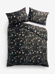 Rockett St George Chinoiserie Bird 200 Thread Count Duvet Cover and Pillowcase Set - Image 4 of 4