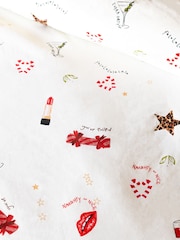 Rockett St George Fiercely Festive Duvet Cover and Pillowcase Set - Image 3 of 3