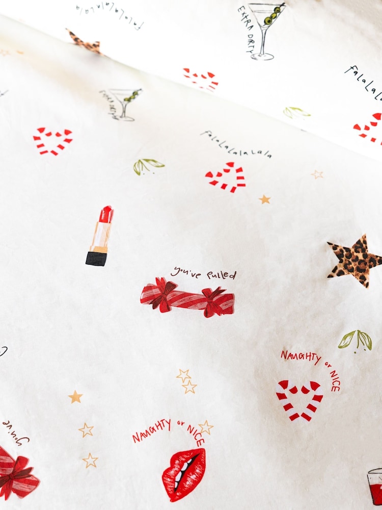 Rockett St George Fiercely Festive Duvet Cover and Pillowcase Set - Image 3 of 3