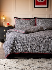 Rockett St George Snow Leopard 180 Thread Count Duvet Cover and Pillowcase Set - Image 2 of 6